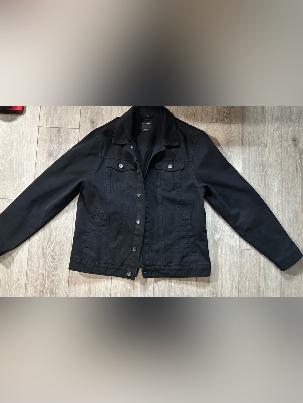 Cotton On Black Lightweight Button-Up Jacket